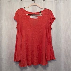 Free People Short Sleeve Top